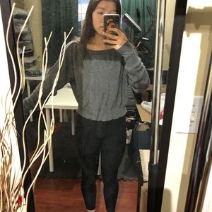 Grey loose fitted sweater